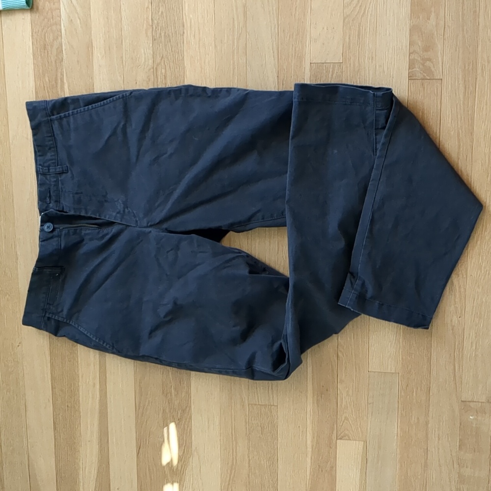 H&M chinos flat front mens 33x34